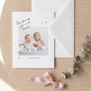 Sending Love Valentine's Day Photo Card