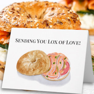 Sending Lox of Love Bagels Smoke Salmon  Card