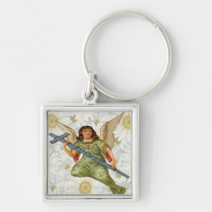 Sending Message Angel Keychain