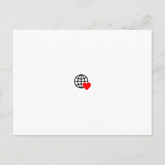 Sending Personalized Greetings Invitation Postcard (Front)