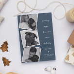 Sending Pugs & Kisses Dog Photo Collage Christmas  Holiday Postcard<br><div class="desc">If you are a pug owner, this is the perfect christmas card for you to send to family and friends this holiday season. Design features 3 photos of your choice (preferably of your pug) and the text - sending pugs & kisses this holiday season. Simply customize names and viola! Background...</div>