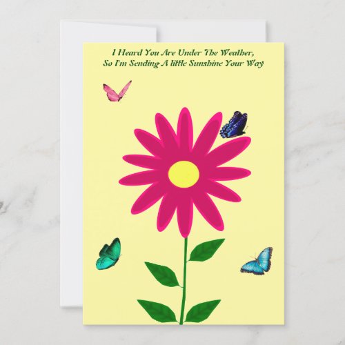 Sending Sunshine Card