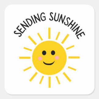 Sending Sunshine Sticker