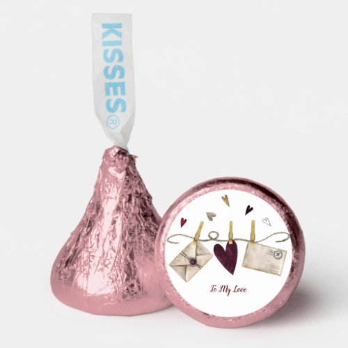 Sending To My Love Happy Valentines Day Hersheys Kisses