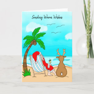 Sending Warm Wishes from the Snowbirds Christmas Card