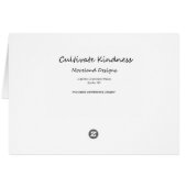 Sending you a field of happiness (Back Horizontal)