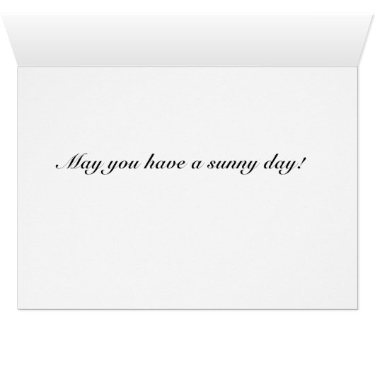 Sending you a field of happiness (Inside Horizontal (Bottom))