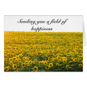 Sending you a field of happiness (Front Horizontal)