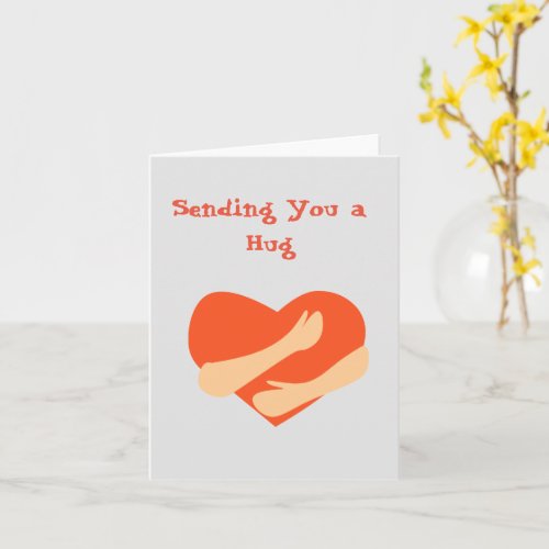 Sending You a HugFeel Better soon Card