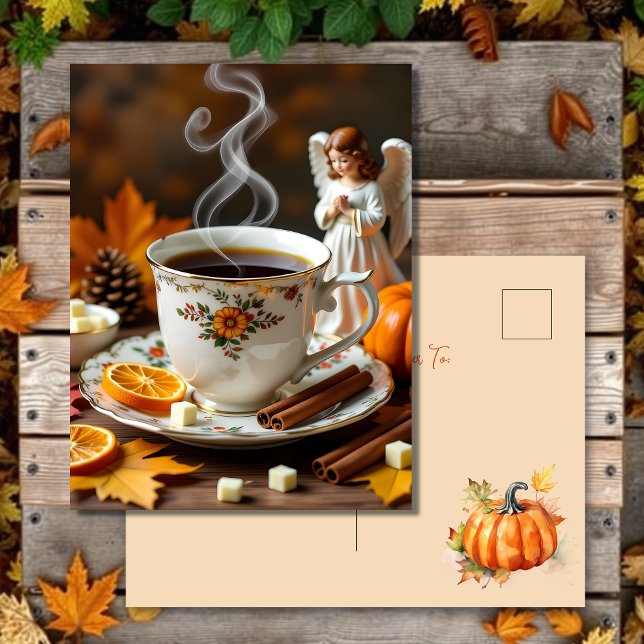 Sending You Autumn Blessings | Saying Hi Postcard (Creator Uploaded)