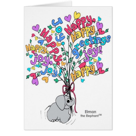 'SENDING YOU GOOD THOUGHTS' Card  Zazzle