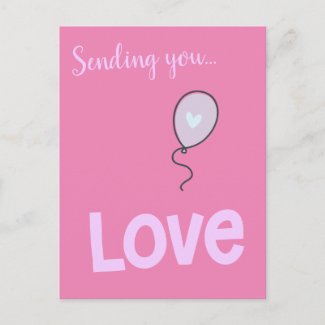 Sending you Love - Cute Balloon