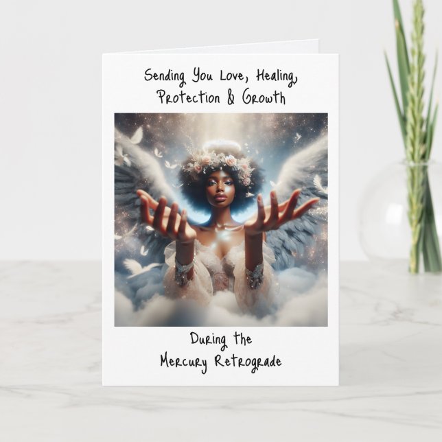 Sending You Love During the Mercury Retrograde  Card (Front)