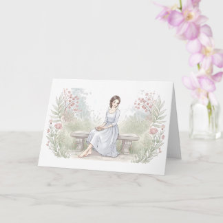 Sending You Peace - Watercolor Garden Reader Card