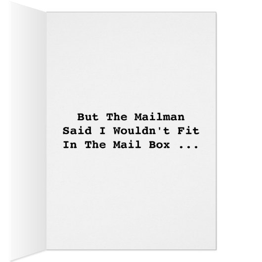 Sending You Something Awesome (Inside (Right))