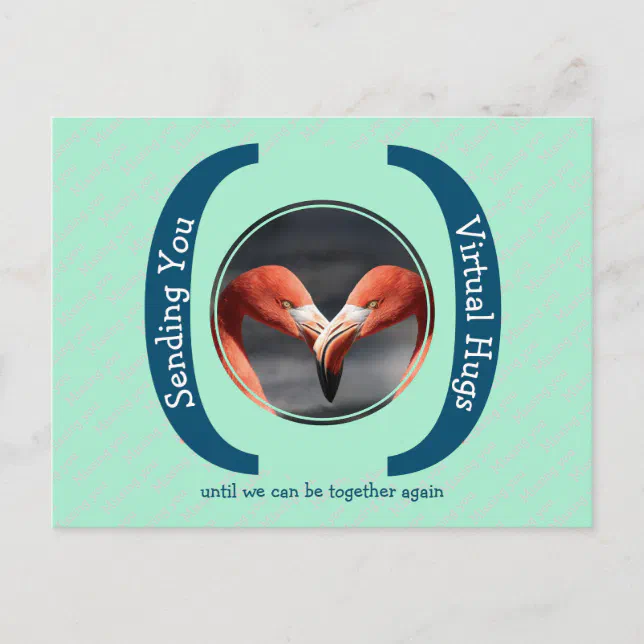 SENDING YOU VIRTUAL HUGS Photo Template MINT Postcard Zazzle   Sending You Virtual Hugs Photo Template Mint Postcard R8e70729a8c3a4e1c92e786110bf3286f Ucbjp 644.webp