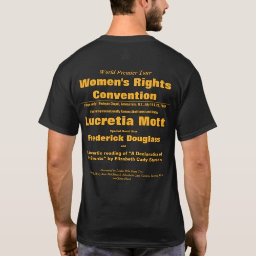 Seneca Falls Convention Concert Style Epic Mens T_Shirt