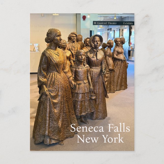 Seneca Falls New York Postcard (Front)