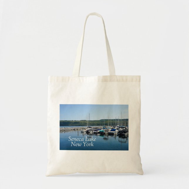 Seneca Lake in New York Tote Bag (Front)