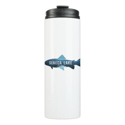 Seneca Lake New York Fish Thermal Tumbler