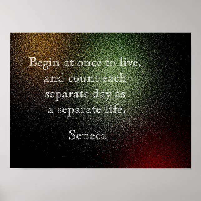 Seneca quote - art print (Front)