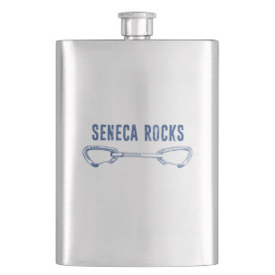 Seneca Rocks Climbing Quickdraw Flask