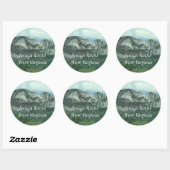 Seneca Rocks West Virginia Mountains Stickers | Zazzle