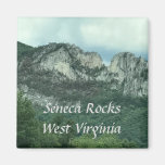 Seneca Rocks West Virginia Template Magnets