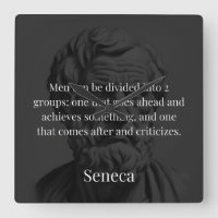 Seneca's Division: The Doers and the Critics