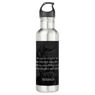 Seneca's Division: The Doers and the Critics Stainless Steel Water Bottle