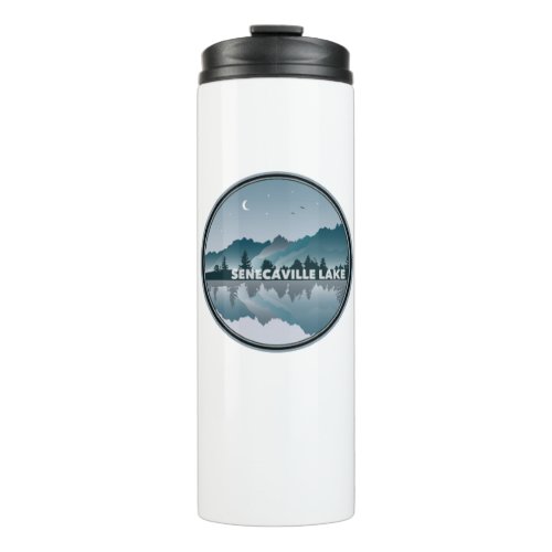 Senecaville Lake Ohio Reflection Thermal Tumbler