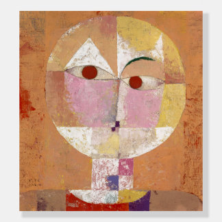 Senecio (Baldgreis) (1922) painting by Paul Klee Foam Board