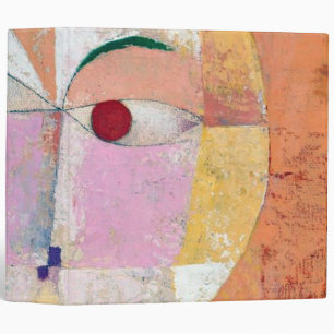 Senecio, Paul Klee 3 Ring Binder