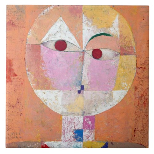 Senecio Paul Klee Ceramic Tile