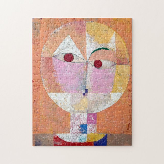 Senecio, Paul Klee Jigsaw Puzzle (Vertical)