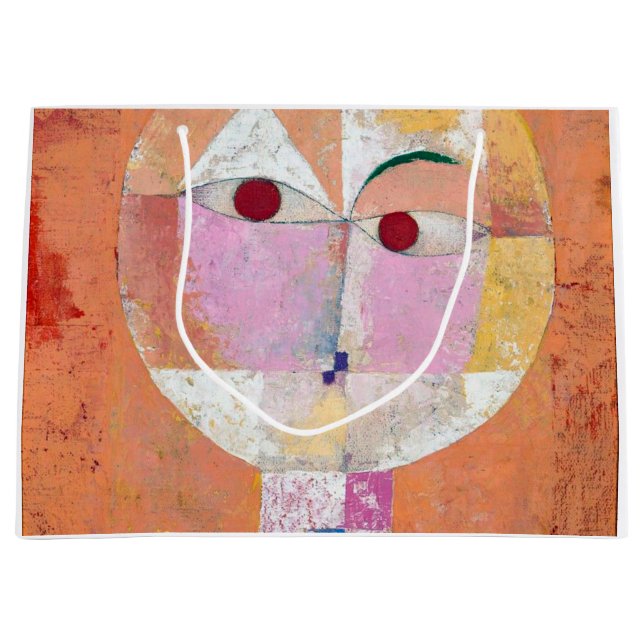 Senecio, Paul Klee Large Gift Bag (Front)