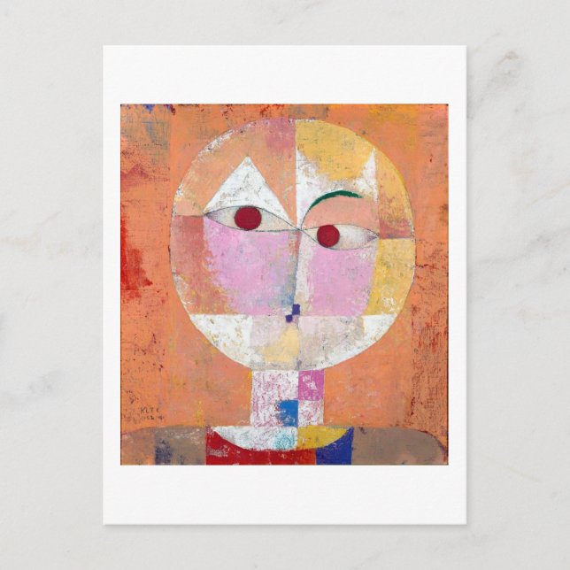 Senecio, Paul Klee Postcard (Front)