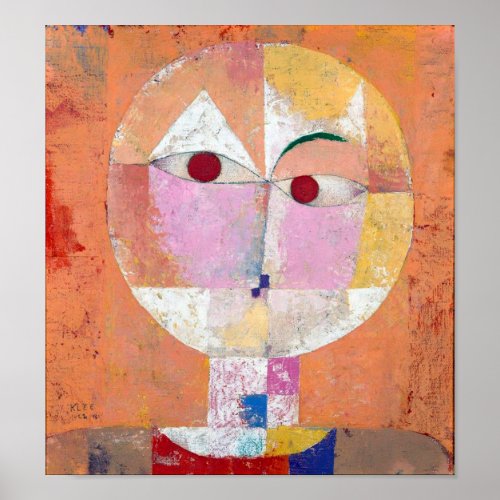 Senecio Paul Klee Poster