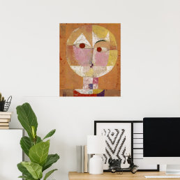 Senecio, Soon to be Aged by Paul Klee Poster