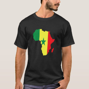 Senegal Africa Football 2022 Funny Senegal Soccer  T-Shirt
