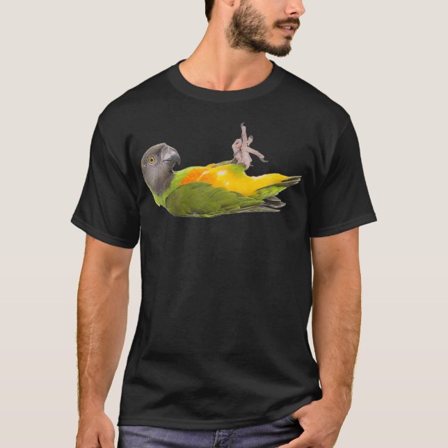Senegal African Parrot Premium T-Shirt (Front)