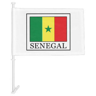 Senegal Car Flag