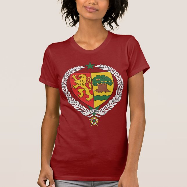 Senegal Coat of Arms T-shirt (Front)