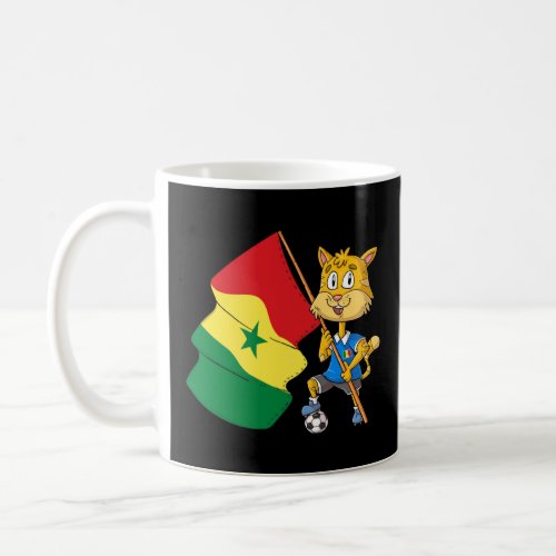 Senegal Fan Cat  Coffee Mug
