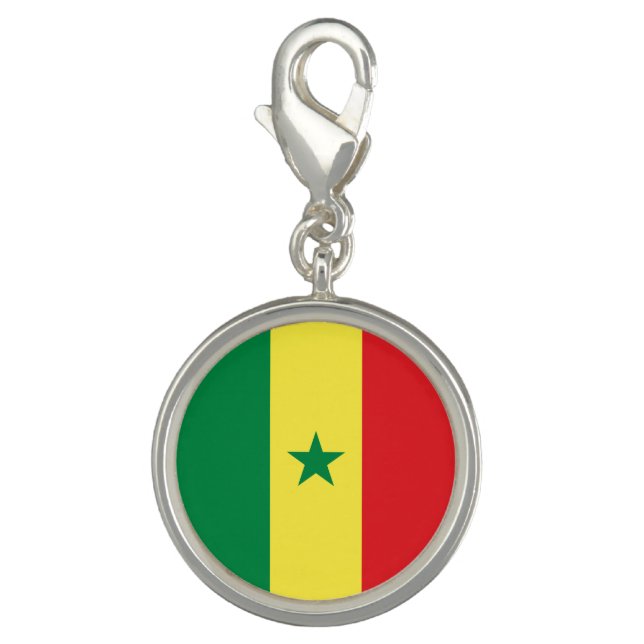 Senegal Flag Charm (Front)