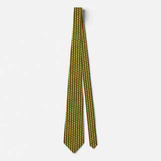 Senegal Flag Hearts Tie