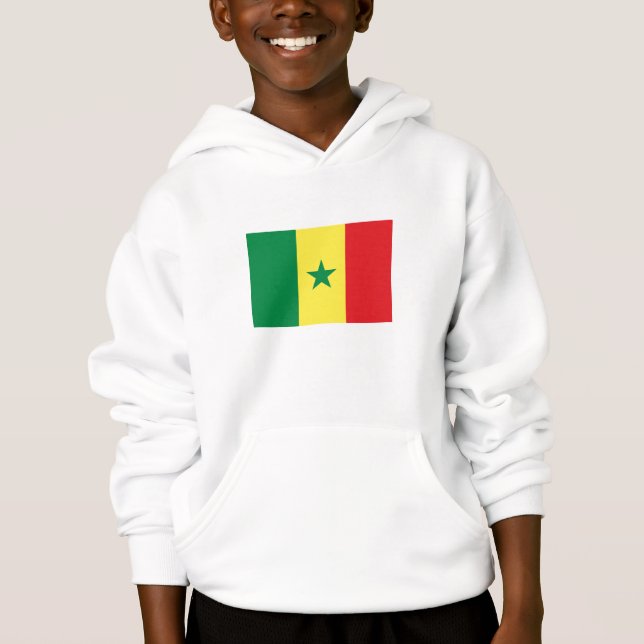 Senegal Flag Hoodie (Front)