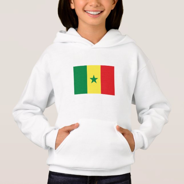 Senegal Flag Hoodie (Front)