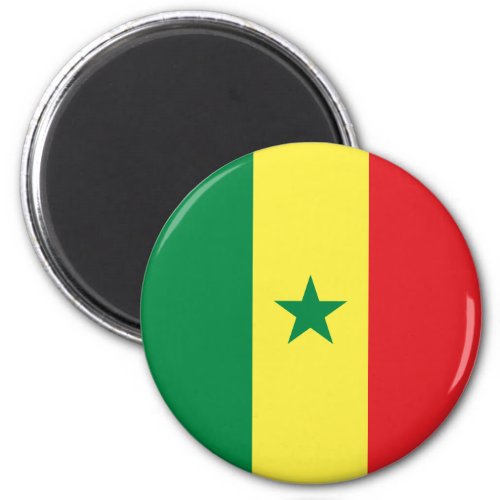 Senegal Flag Magnet
