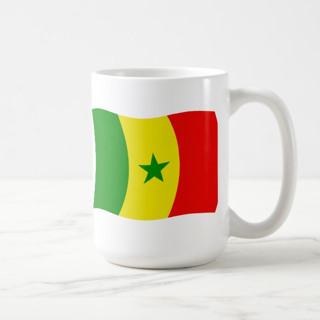 Senegal Flag Mug (Right)
